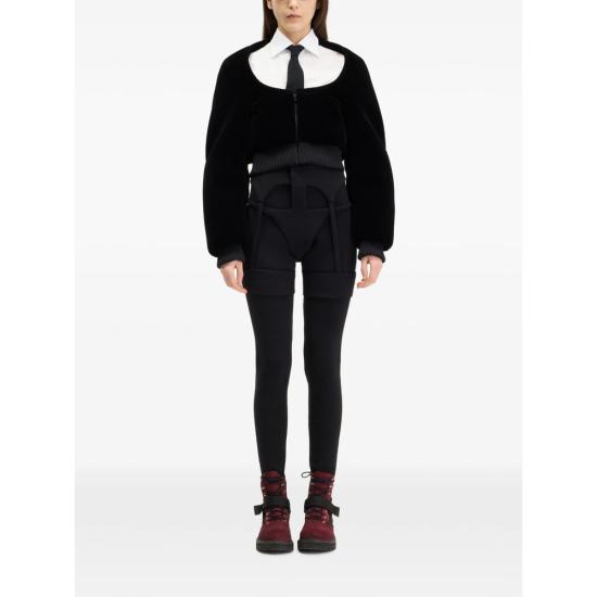 26FW 장 폴 고티에 봄버 자켓 OU058 W085 00 BLACK - JEAN PAUL GAULTIER