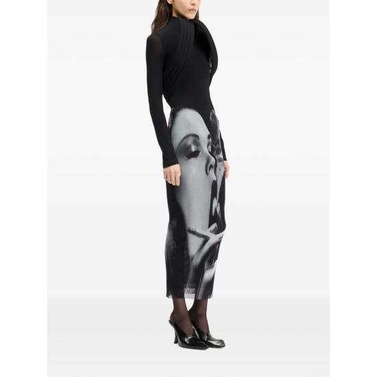 26FW 장 폴 고티에 스커트 SK085 M031P 00201 GREY - JEAN PAUL GAULTIER