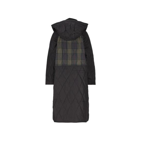 26FW 바버 패딩 LQU1951 BK11 BLACK GREEN - BARBOUR
