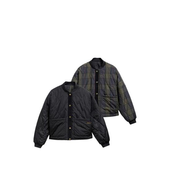 26FW 바버 자켓 LQU1922 BK11 BLACK GREEN