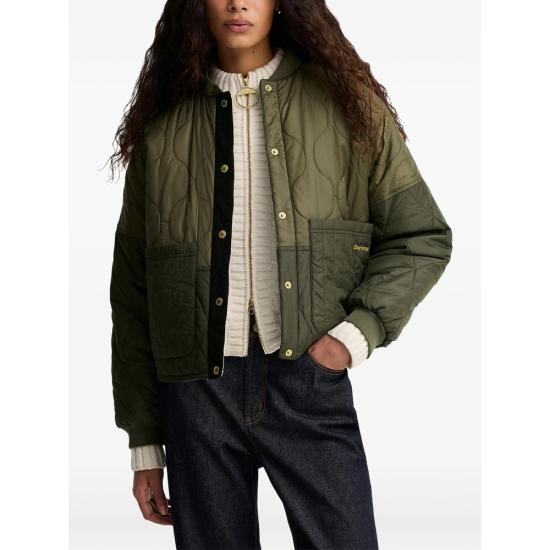 26FW 바버 봄버 자켓 LQU1922 OL71 GREEN NEUTRALS - BARBOUR