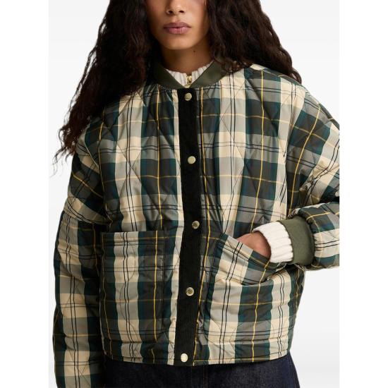 26FW 바버 봄버 자켓 LQU1922 OL71 GREEN NEUTRALS - BARBOUR