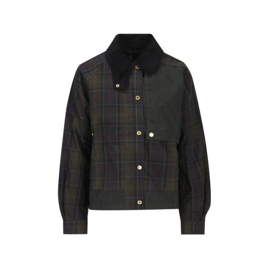 26FW 바버 자켓 LCA0418 TN11 GREEN BLUE