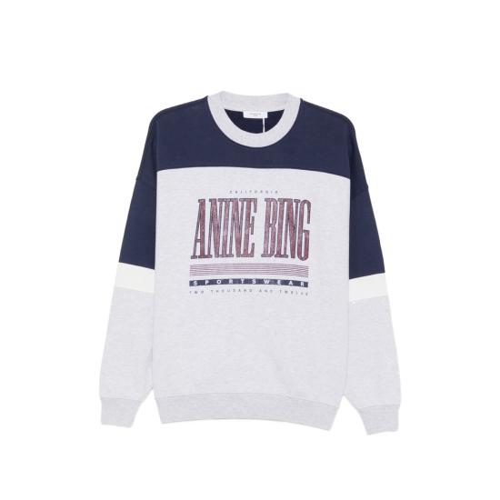 26FW 애니빙 긴팔 티셔츠 A 23 13090 GRY1 GREY BLUE