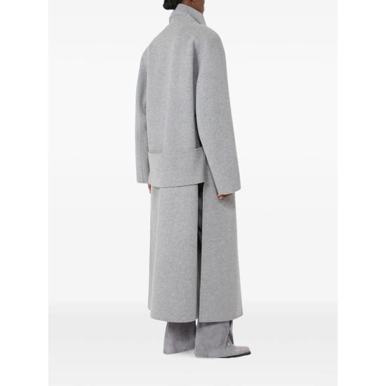 26FW 스포트막스 코트 SPSASSENSO 747 022 GREY - SPORTMAX