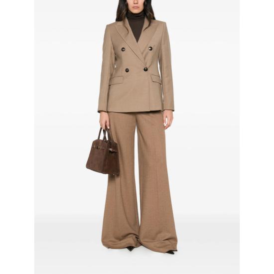 26FW 막스마라 팔라초 팬츠 MXMUGOLA 226F 001 BROWN - MAX MARA