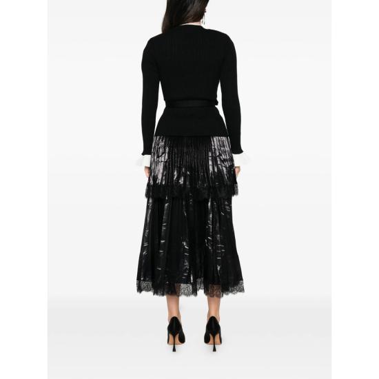 26FW 셀프 포트레이트 원피스 SC26 009MA B BLACK - SELF PORTRAIT