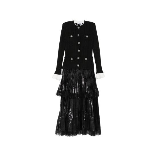 26FW 셀프 포트레이트 원피스 SC26 009MA B BLACK