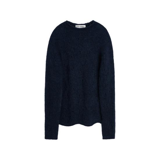 26FW 아워레가시 니트웨어 M4263RB BLUE - OUR LEGACY