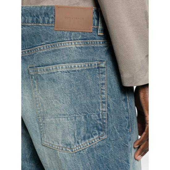 26FW 아워레가시 써드 컷 리버 블루 워시 데님 팬츠 M4265TRI BLUE - OUR LEGACY