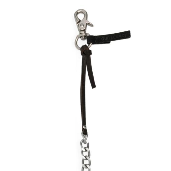 26FW 아워레가시 키링 A4268MOB BLACK BROWN SILVER - OUR LEGACY