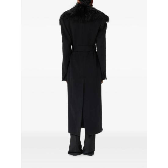 26FW 블루마린 코트 RF6014 T901A D3104 BLACK - BLUMARINE