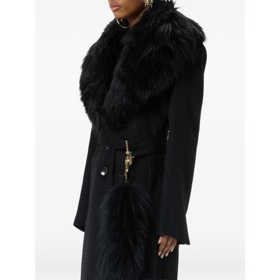 26FW 블루마린 코트 RF6014 T901A D3104 BLACK - BLUMARINE