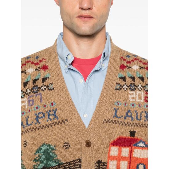 26FW 랄프 로렌 가디건 710B23902001 TANMU NEUTRALS - RALPH LAUREN