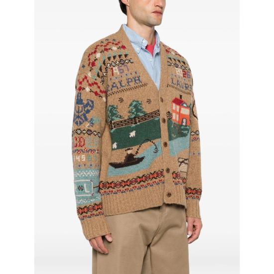 26FW 랄프 로렌 가디건 710B23902001 TANMU NEUTRALS - RALPH LAUREN