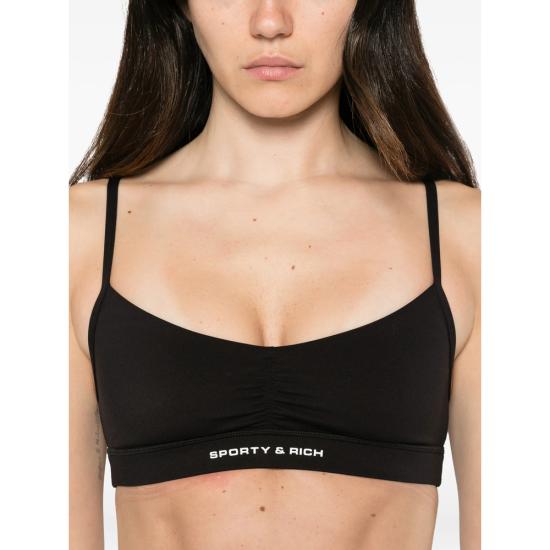 26FW 스포티앤리치 민소매 티셔츠 TO09388315BA BLACK - SPORTY & RICH
