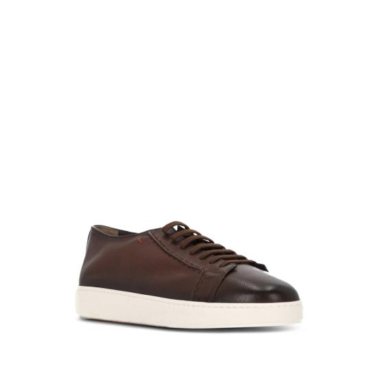 26FW 산토니 스니커즈 MBCD22223BARK EVRT50 BROWN - SANTONI