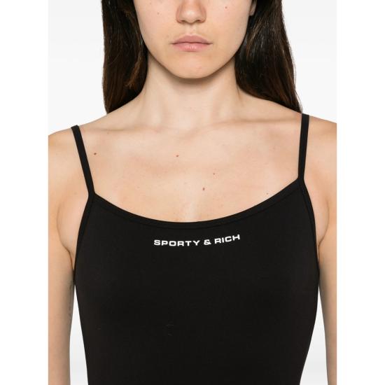 26FW 스포티앤리치 원피스 JS00188315BA BLACK - SPORTY & RICH