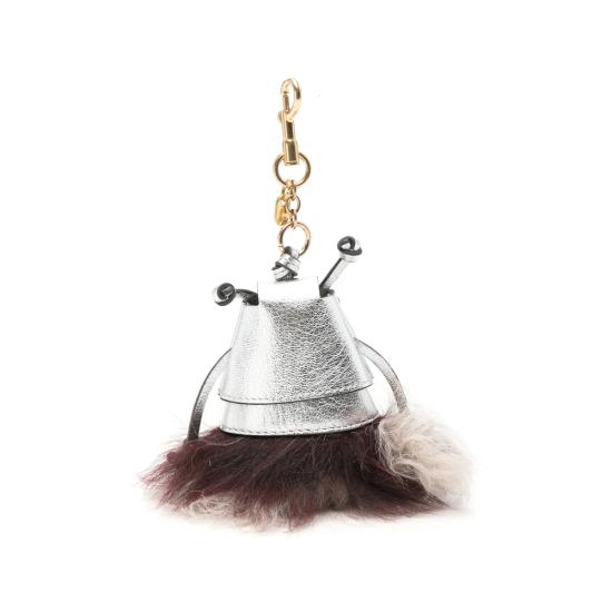 26FW 안야힌드마치 키링 209281 AW260197 SILVE SILVER BROWN - ANYA HINDMARCH