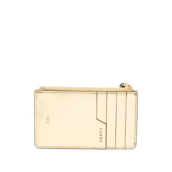 26FW 안야힌드마치 지갑 208239 AW260125 GOLD RED GOLD - ANYA HINDMARCH