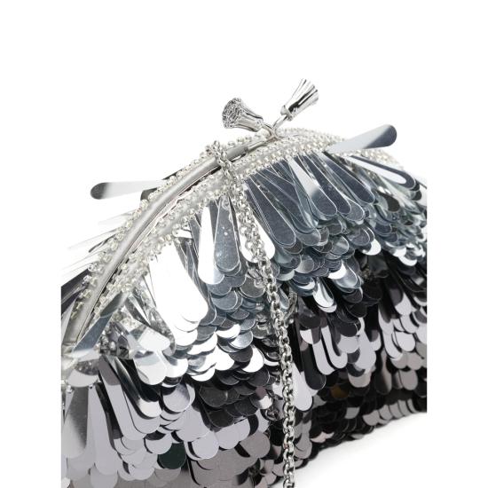 26FW 안야힌드마치 클러치/파우치 208888 AW260175 SILVE BLACK - ANYA HINDMARCH