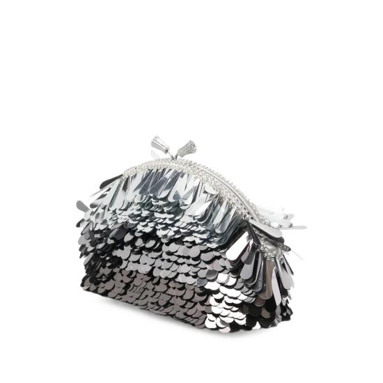 26FW 안야힌드마치 클러치/파우치 208888 AW260175 SILVE BLACK - ANYA HINDMARCH