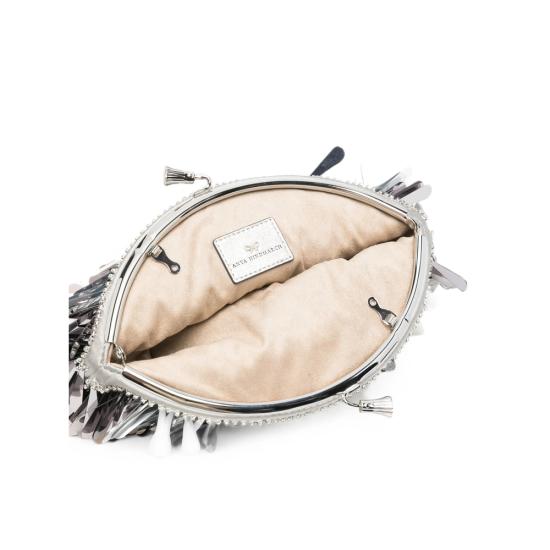 26FW 안야힌드마치 클러치/파우치 208888 AW260175 SILVE BLACK - ANYA HINDMARCH