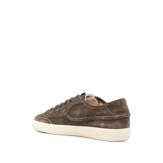 26FW 오트리 WINDSCAPE 로우 스니커즈 캔버스 SCLM KQ02 BROWN - AUTRY