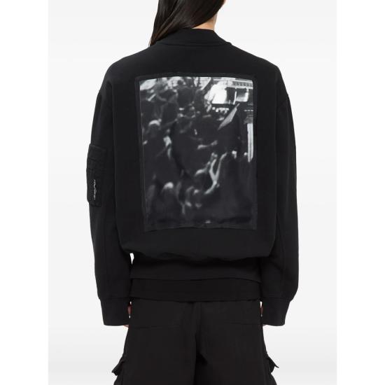 26FW 44레이블 봄버 자켓 B0030680 FA580 P812 BLACK - 44 LABEL