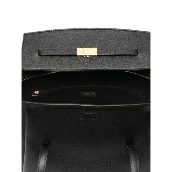 26FW 드멜리어 토트백 D191THE BROOCK SMALLGRAIN BLACK - DEMELLIER