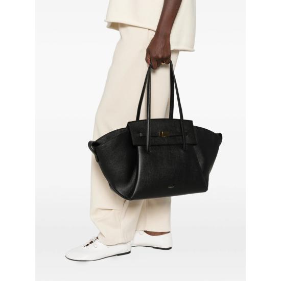 26FW 드멜리어 토트백 D191THE BROOCK SMALLGRAIN BLACK - DEMELLIER