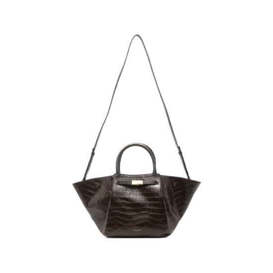 26FW 드멜리어 토트백 N81MIDI NEW YO CROCEFFECT DKCHO BROWN