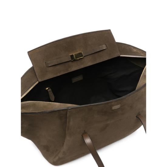 26FW 드멜리어 숄더백 D191THE BROOKL SUEDESMOOT HAZEL BROWN - DEMELLIER