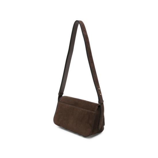 26FW 드멜리어 크로스백 N171NEW YORK C SUEDESMOOT MOCHA BROWN - DEMELLIER