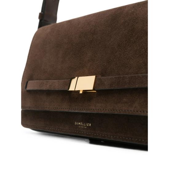 26FW 드멜리어 크로스백 N171NEW YORK C SUEDESMOOT MOCHA BROWN - DEMELLIER