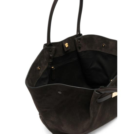 26FW 드멜리어 토트백 D90 NEW YORK SUEDESMOOT DKCHO BROWN - DEMELLIER
