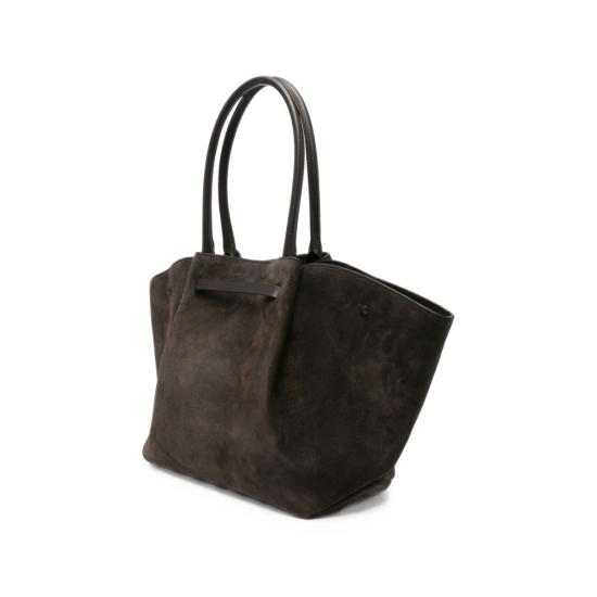 26FW 드멜리어 토트백 D90 NEW YORK SUEDESMOOT DKCHO BROWN - DEMELLIER