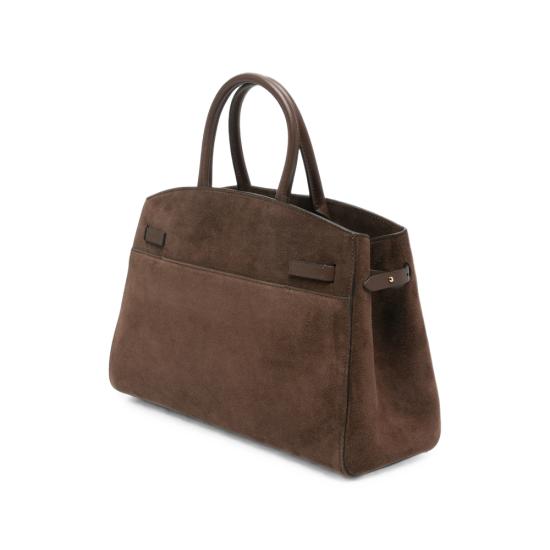 26FW 드멜리어 The Midi Hudson 미디 허드슨 토트백 D111THE MIDI H SUEDESMOOT MOCHA BROWN - DEMELLIER
