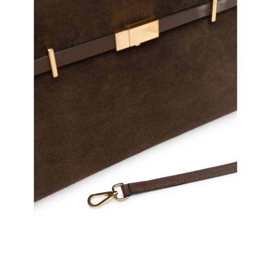 26FW 드멜리어 The Midi Hudson 미디 허드슨 토트백 D111THE MIDI H SUEDESMOOT MOCHA BROWN - DEMELLIER