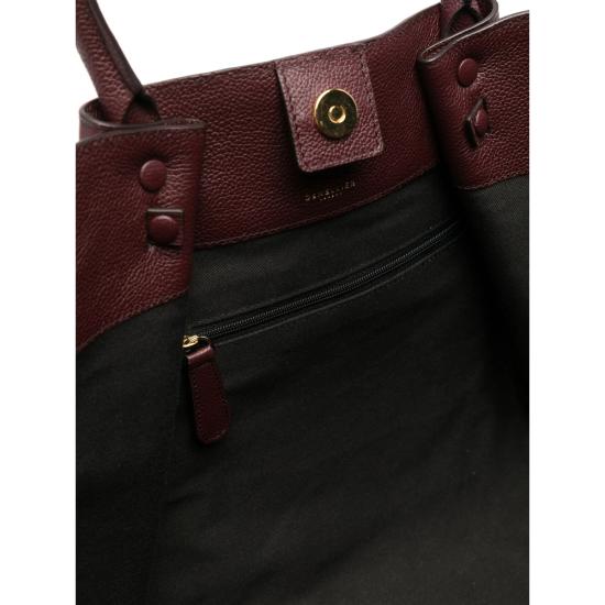26FW 드멜리어 토트백 D90 NEW YORK SMALLGRAIN BURGU RED - DEMELLIER