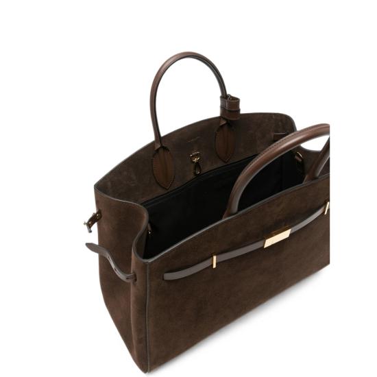 26FW 드멜리어 토트백 D101THE HUDSON SUEDESMOOT MOCHA BROWN - DEMELLIER