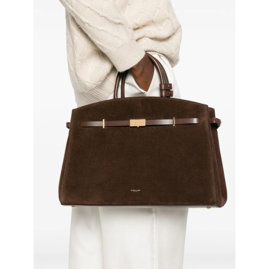 26FW 드멜리어 토트백 D101THE HUDSON SUEDESMOOT MOCHA BROWN - DEMELLIER