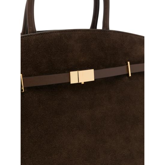 26FW 드멜리어 토트백 D101THE HUDSON SUEDESMOOT MOCHA BROWN - DEMELLIER