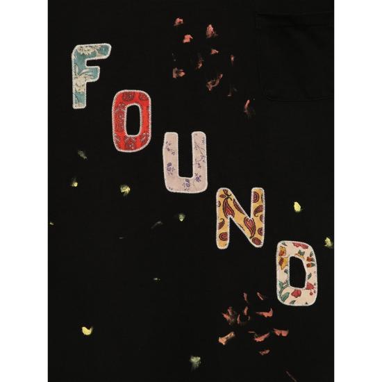 26FW 파운드 탑 TT02012 6362 BLACK - FOUND