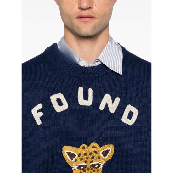 26FW 파운드 니트웨어 SW02674 0043 BLUE - FOUND