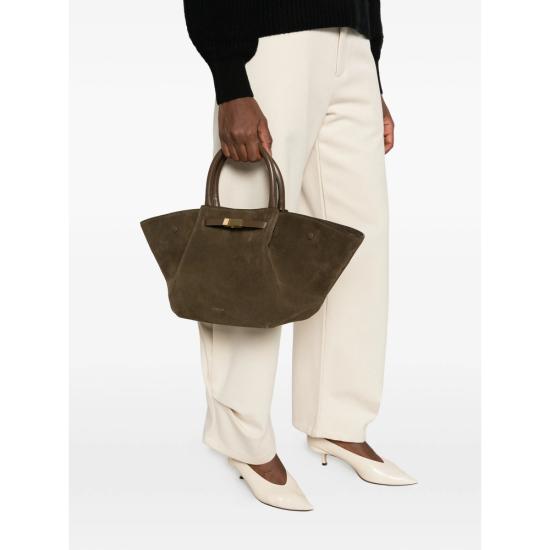26FW 드멜리어 토트백 N81MIDI NEW YO SUEDESMOOT HAZEL BROWN - DEMELLIER