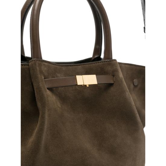 26FW 드멜리어 토트백 N81MIDI NEW YO SUEDESMOOT HAZEL BROWN - DEMELLIER