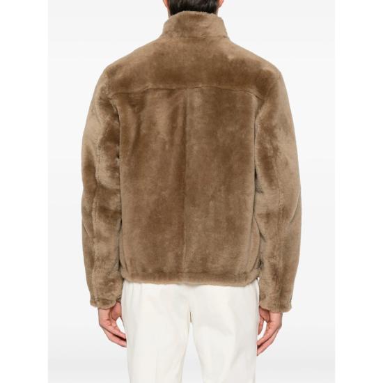 26FW 살바토레 산토로 가죽 자켓 51529 U CAMEL BROWN - SALVATORE SANTORO
