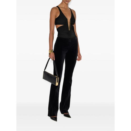 26FW 엘리자베타프랜치 민소매 티셔츠 BO04867E2 110 BLACK - ELISABETTA FRANCHI