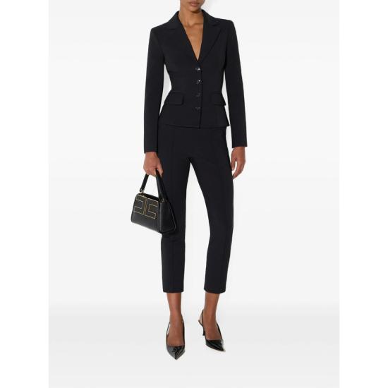 26FW 엘리자베타프랜치 자켓 GI25367E2 110 BLACK - ELISABETTA FRANCHI